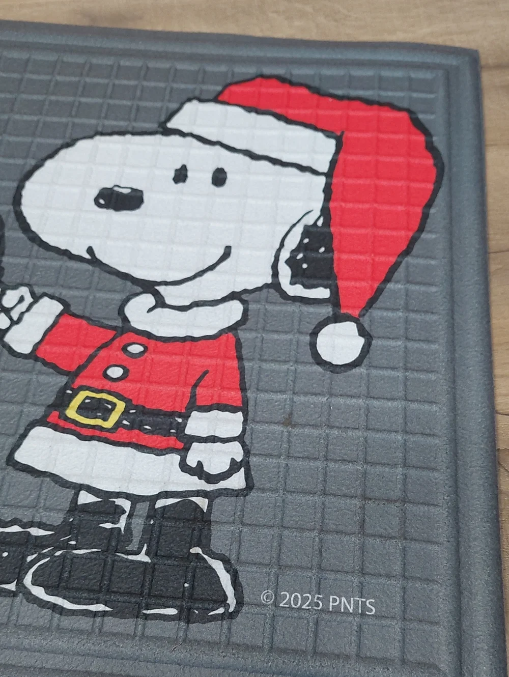 Peanuts Holiday Doormat - Snoopy, Happy Holidays. 🧑🏼‍🎄